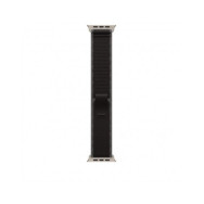49mm Nero/Charcoal Trail Loop - S/M - Natural Titanium Finish